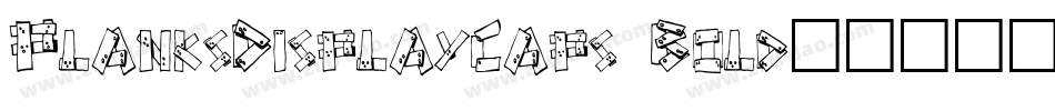 PlanksDisplayCaps Bold字体转换